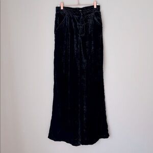 NWOT Velvet Anthropologie Wide-Leg Black Pants